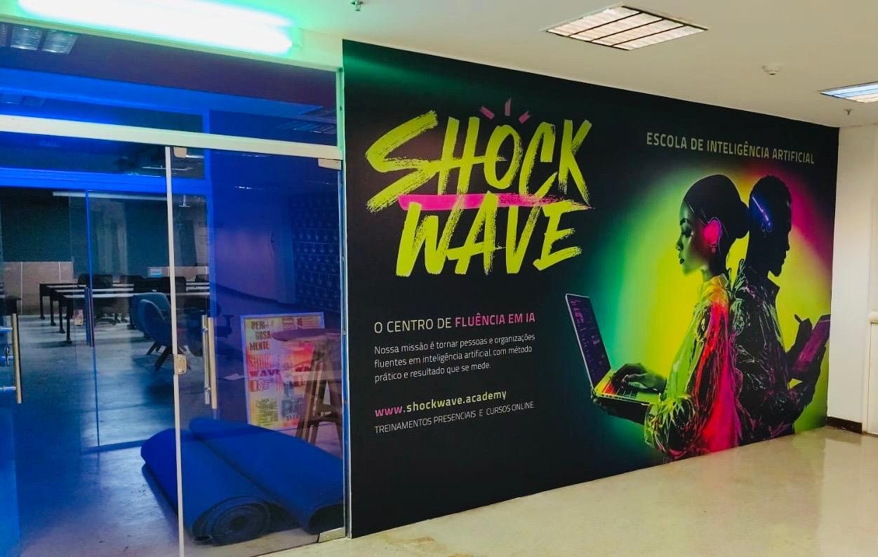 Adesivação Shock Wave em ambiente interno